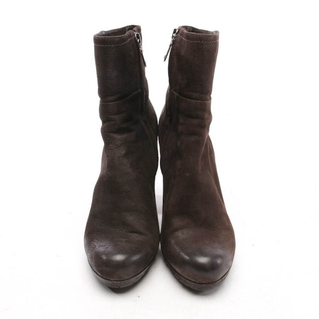 Ankle Boots EUR 37 Dark brown | Vite EnVogue