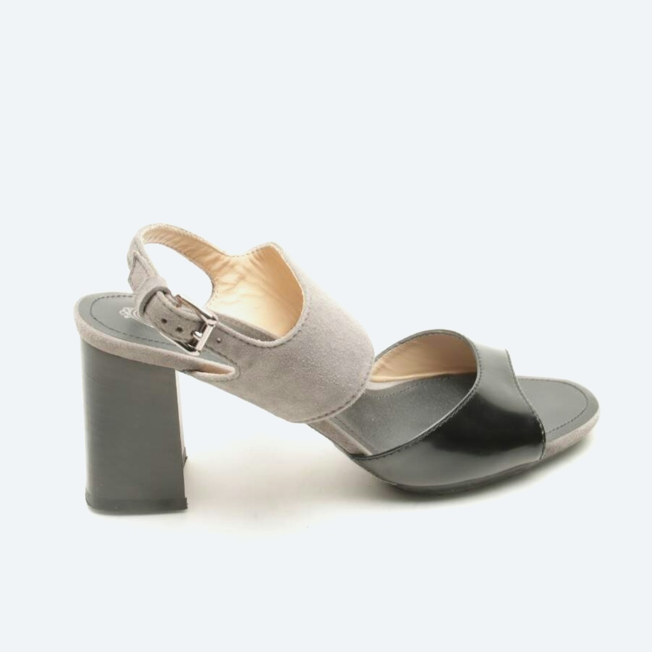 Image 1 of Heeled Sandals EUR 35.5 Gray in color Gray | Vite EnVogue