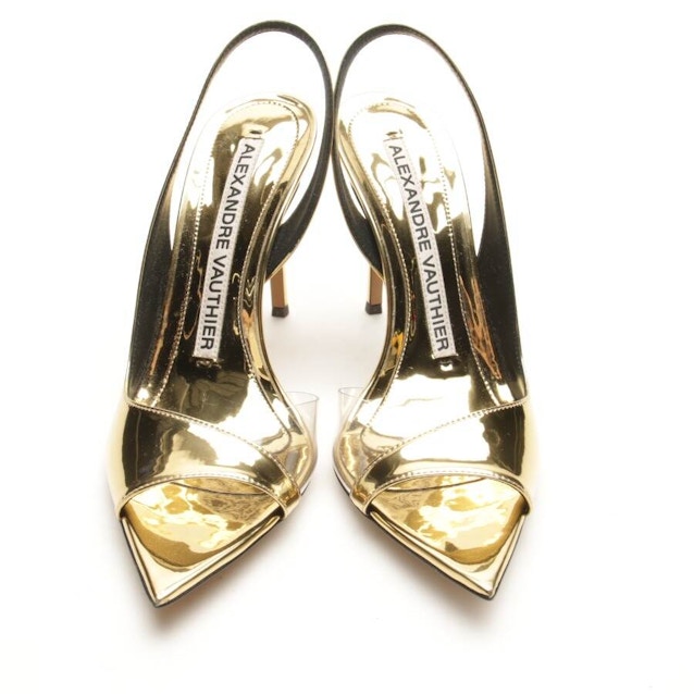 Heeled Sandals EUR 37 Gold | Vite EnVogue