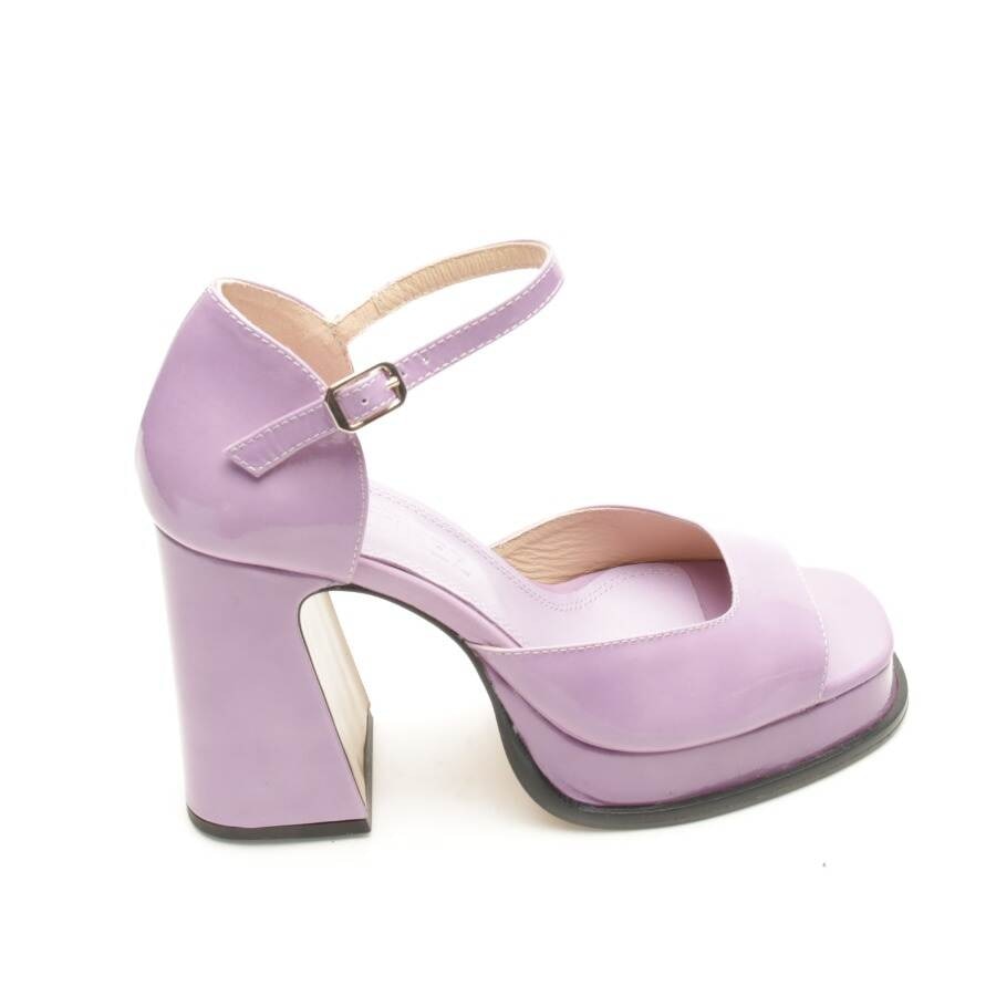 Image 1 of Heeled Sandals EUR 39 Purple in color Purple | Vite EnVogue