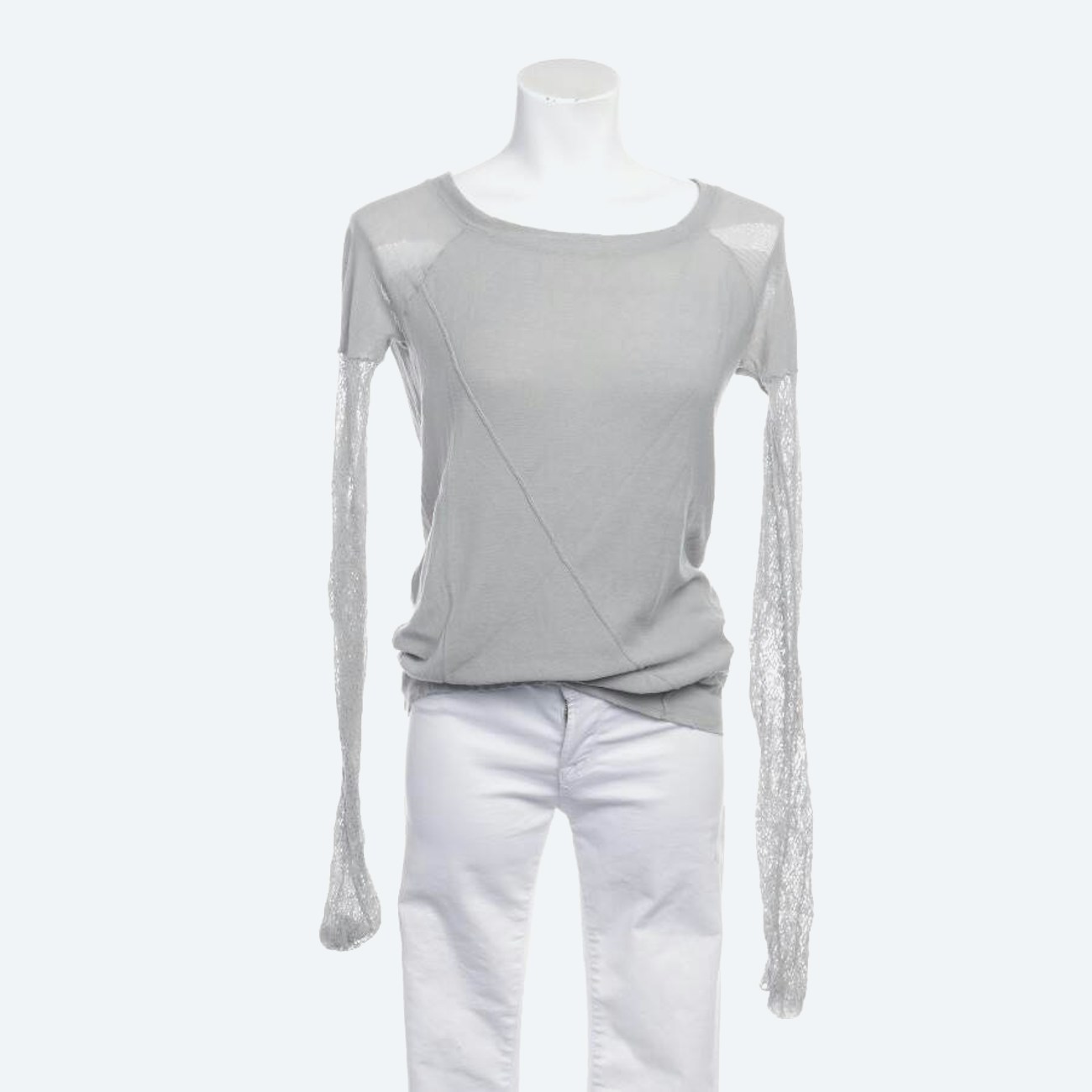 Image 1 of Longsleeve 34 Light Gray in color Gray | Vite EnVogue