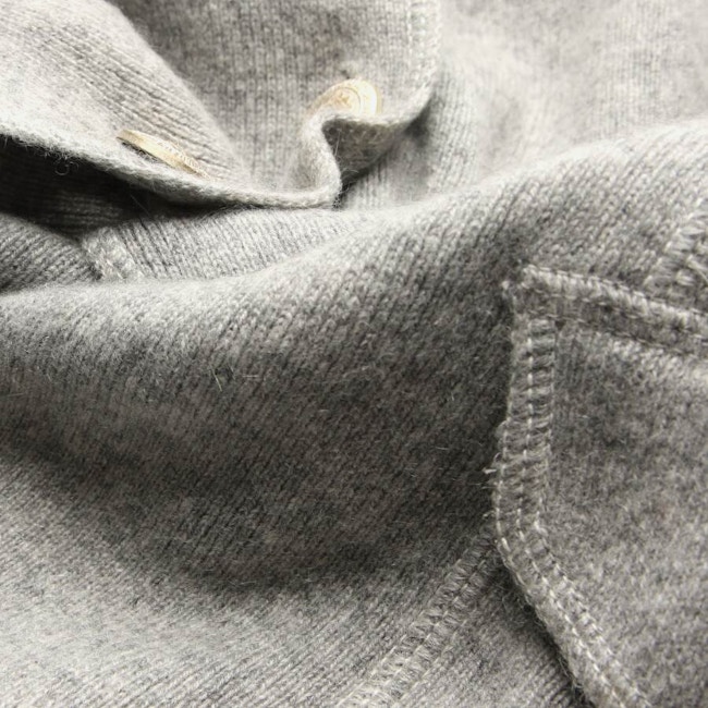 Image 4 of Cashmere Cardigan XS Light Gray in color Gray | Vite EnVogue
