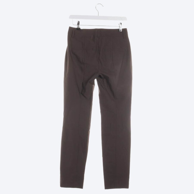 Image 2 of Trousers XS Dark Brown in color Brown | Vite EnVogue