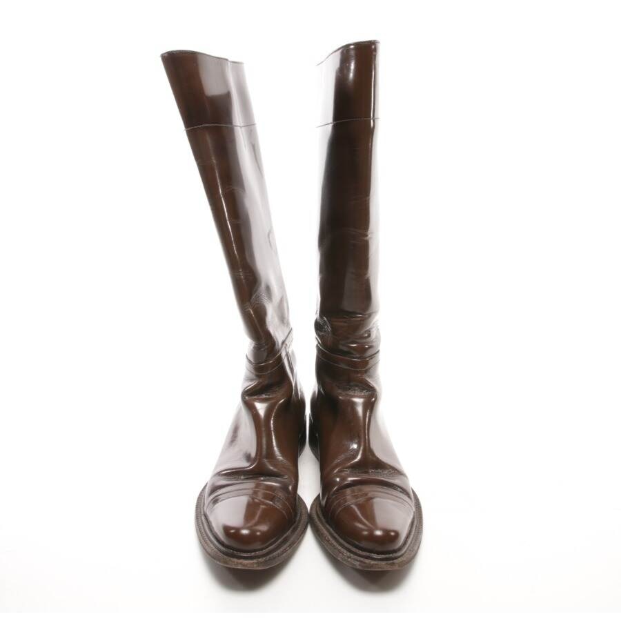 Image 2 of Boots EUR 36.5 Brown in color Brown | Vite EnVogue