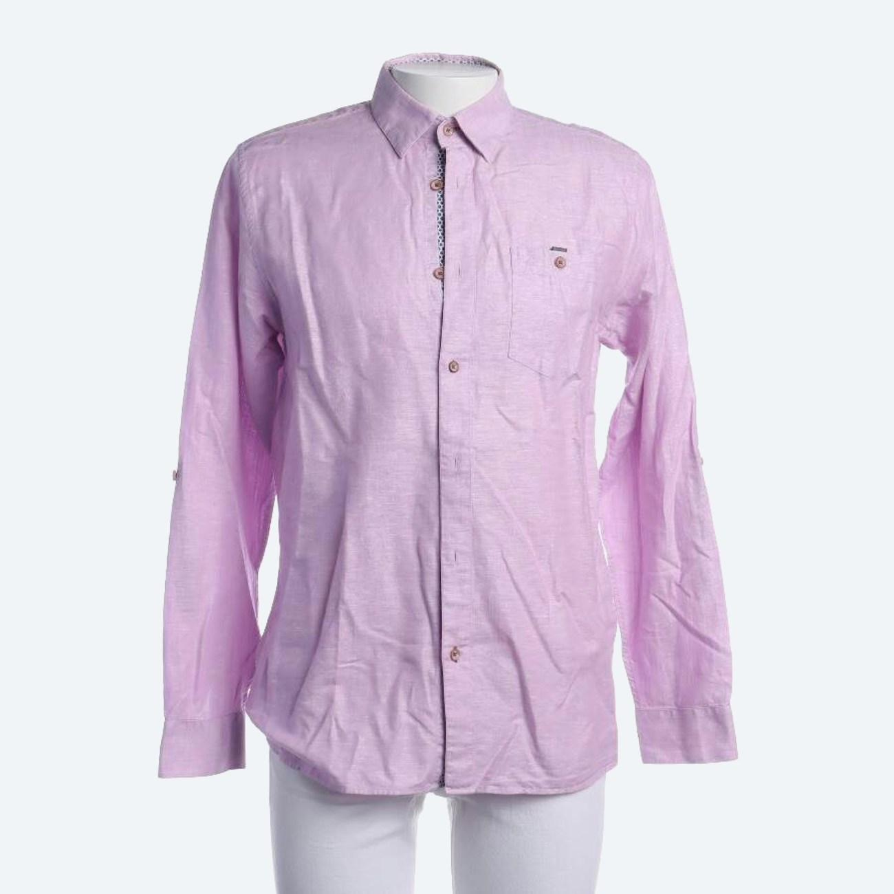 Image 1 of Casual Shirt S Pink in color Pink | Vite EnVogue