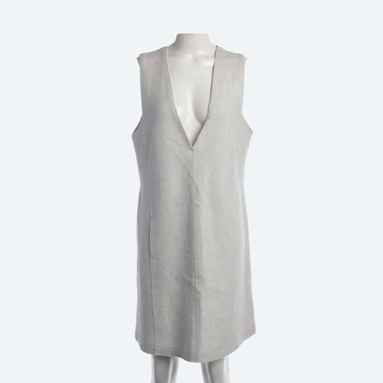 Image 1 of Wool Dress 40 Light Gray in color Gray | Vite EnVogue