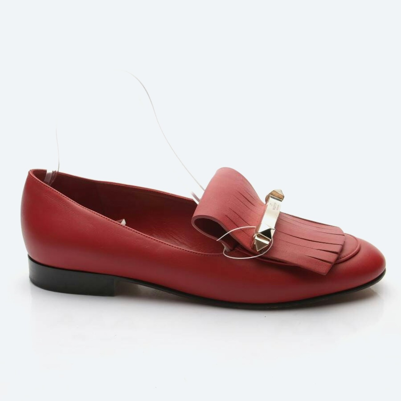 Image 1 of Rockstud Loafers EUR38 Red in color Red | Vite EnVogue