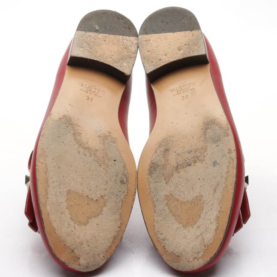 Image 4 of Rockstud Loafers EUR38 Red in color Red | Vite EnVogue