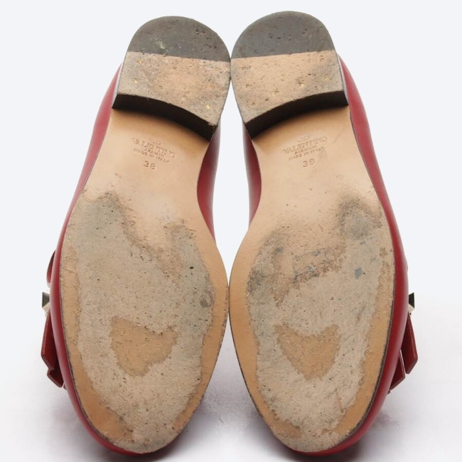 Image 4 of Rockstud Loafers EUR38 Red in color Red | Vite EnVogue
