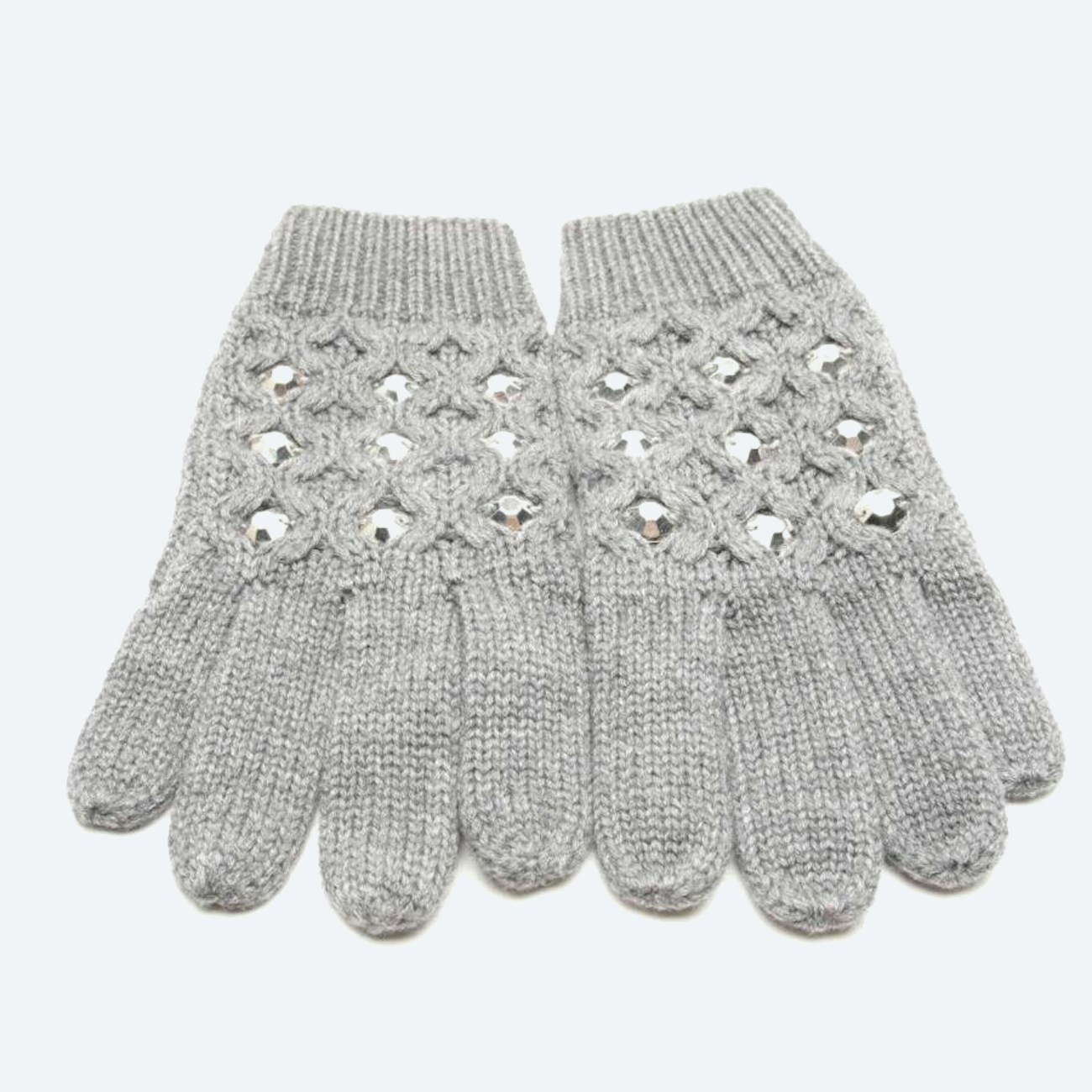 Image 1 of Gloves Gray in color Gray | Vite EnVogue