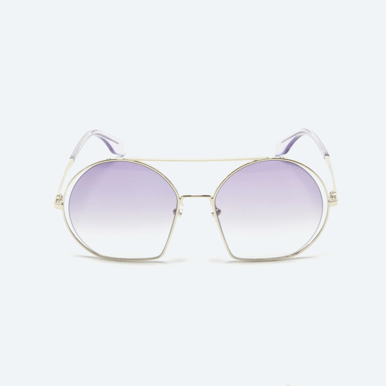 Image 1 of 325 Sunglasses Silver in color Metallic | Vite EnVogue