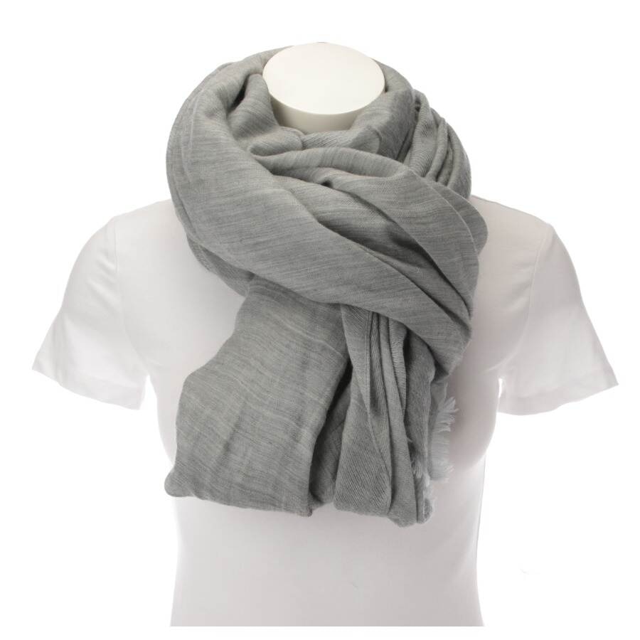 Image 1 of Cashmere Shawl Light Gray in color Gray | Vite EnVogue