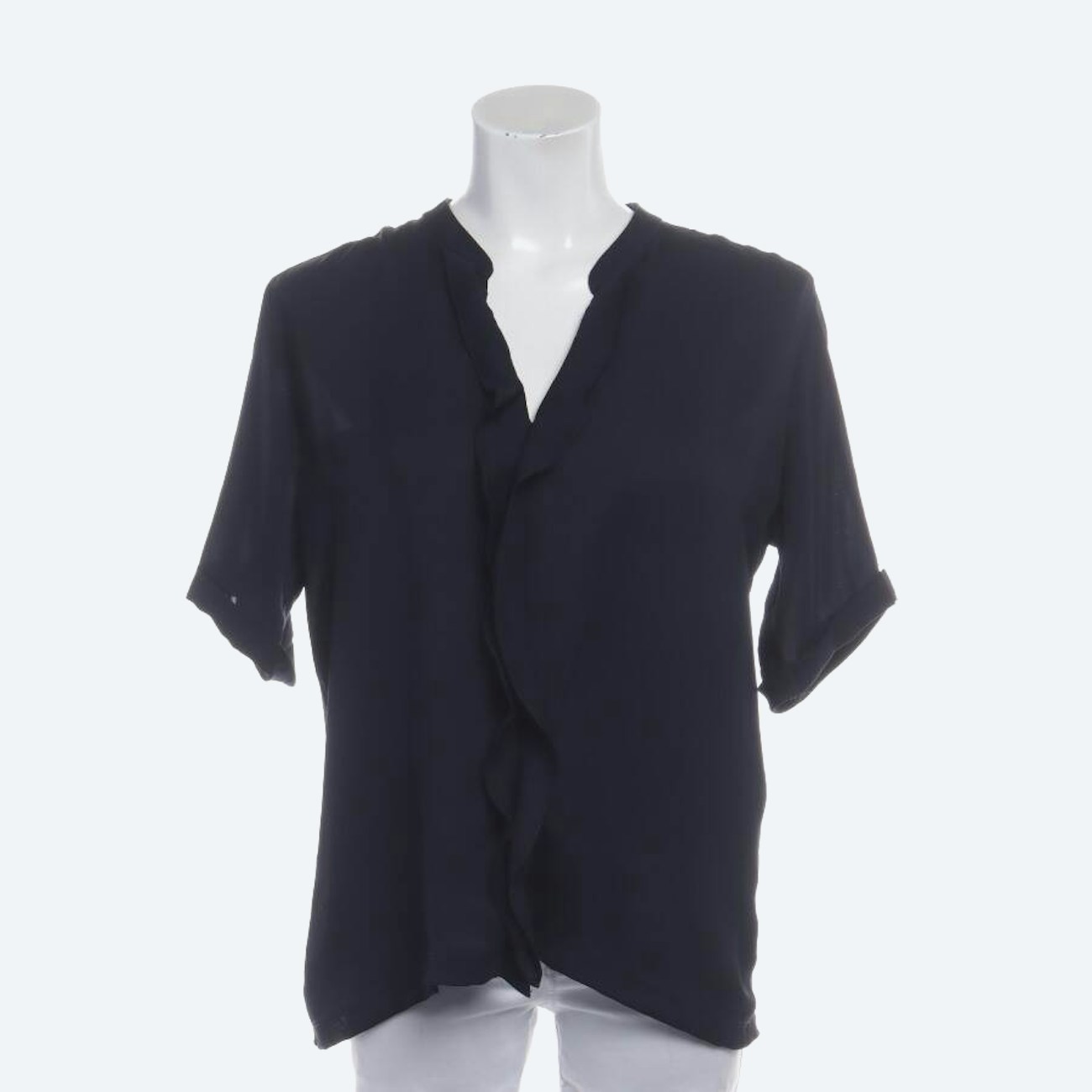 Image 1 of Shirt Blouse 40 Navy in color Blue | Vite EnVogue