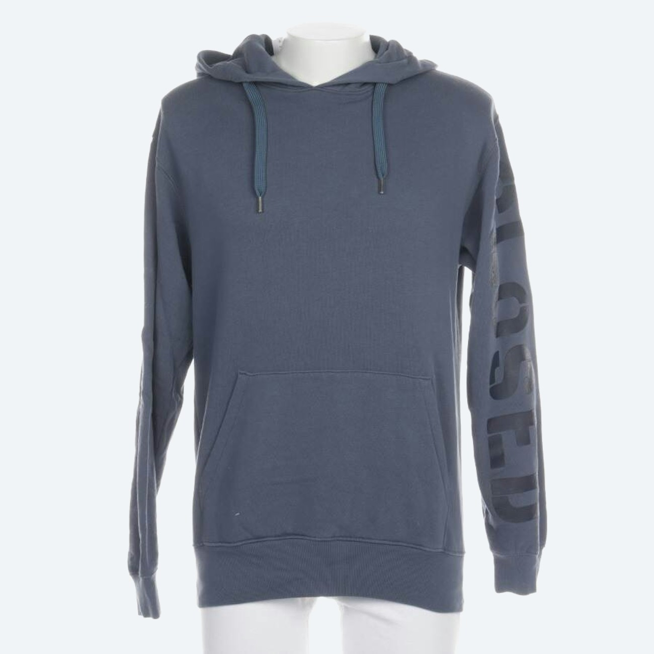 Image 1 of Hooded Sweatshirt M Darkblue in color Blue | Vite EnVogue