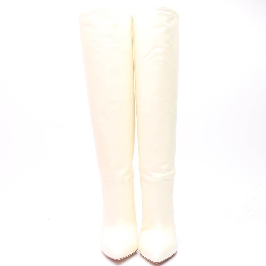 Image 2 of Boots EUR 39 White in color White | Vite EnVogue