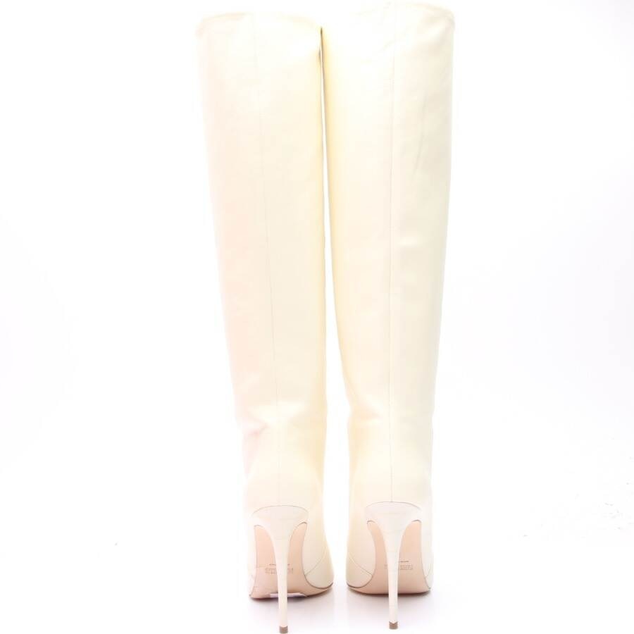 Image 3 of Boots EUR 39 White in color White | Vite EnVogue