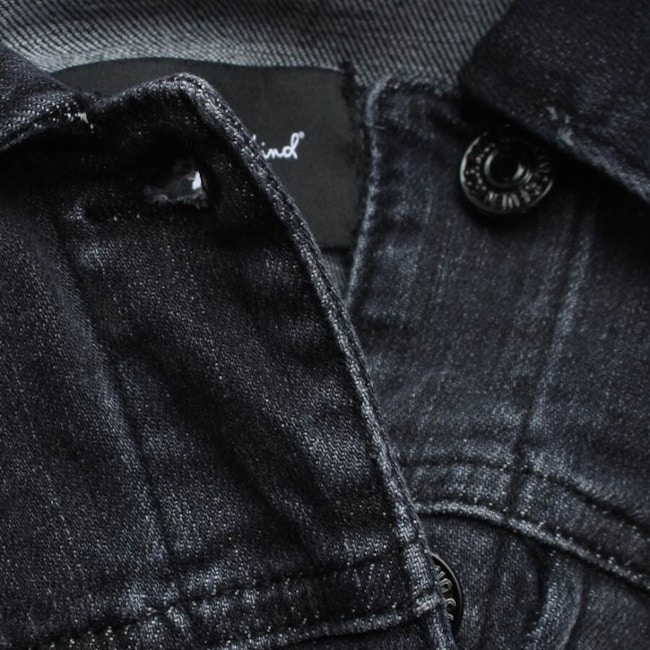 Image 3 of Jeans Jacket XS Black in color Black | Vite EnVogue