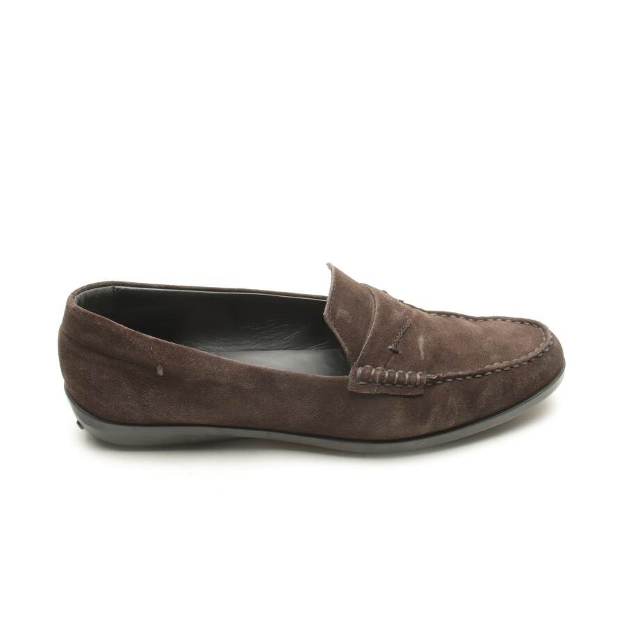 Image 1 of Gommino Loafers EUR 37.5 Dark Brown in color Brown | Vite EnVogue