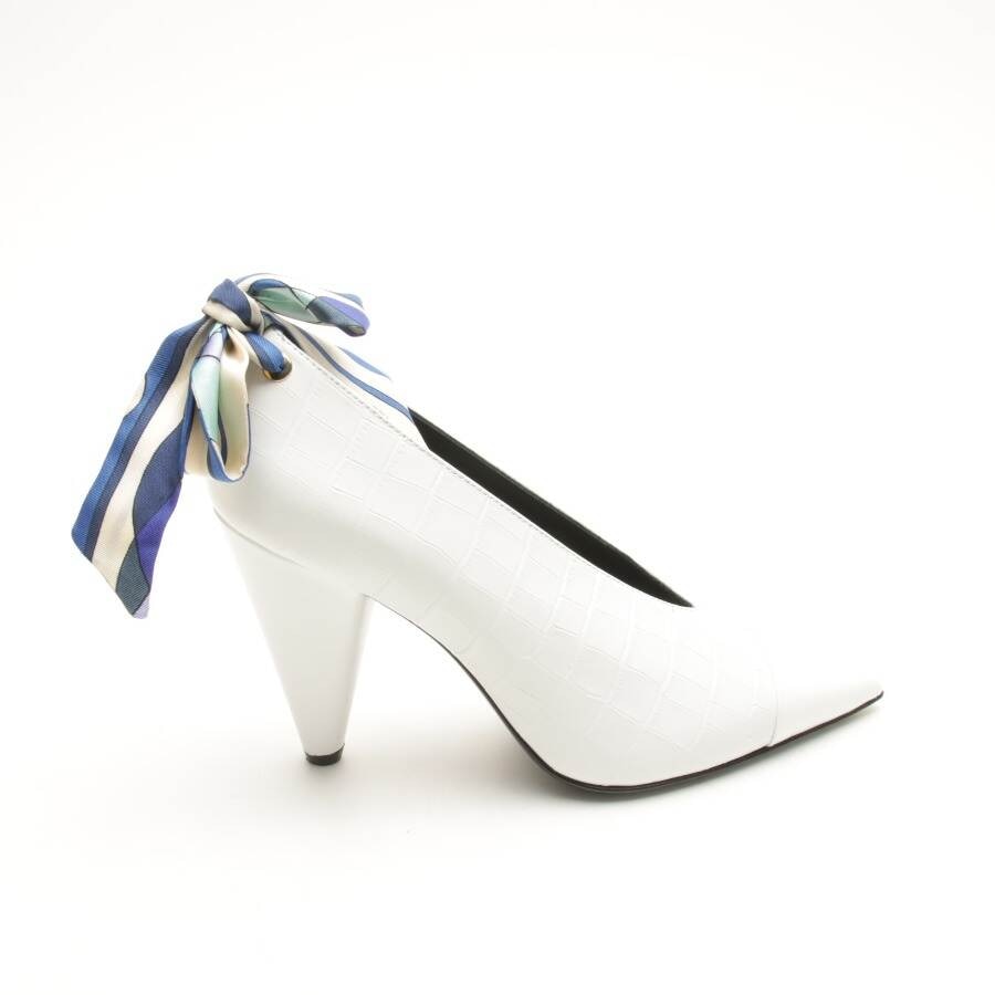 Image 1 of Ankle Pumps EUR38 White in color White | Vite EnVogue