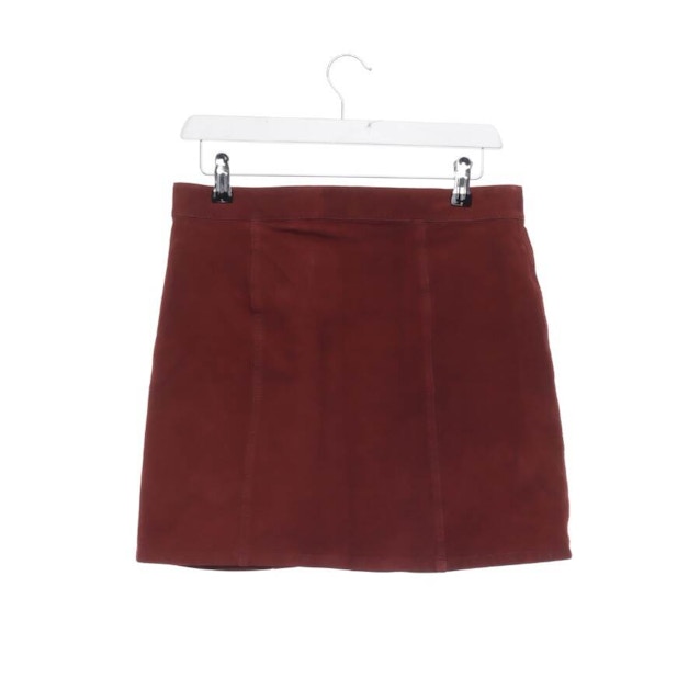 Leather Skirt 38 Dark Orange | Vite EnVogue