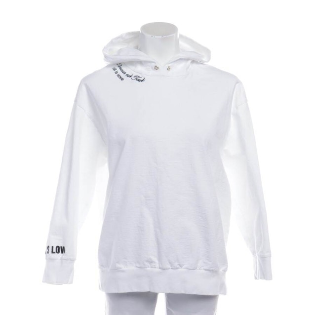 Image 1 of Hooded Sweatshirt 32 White | Vite EnVogue