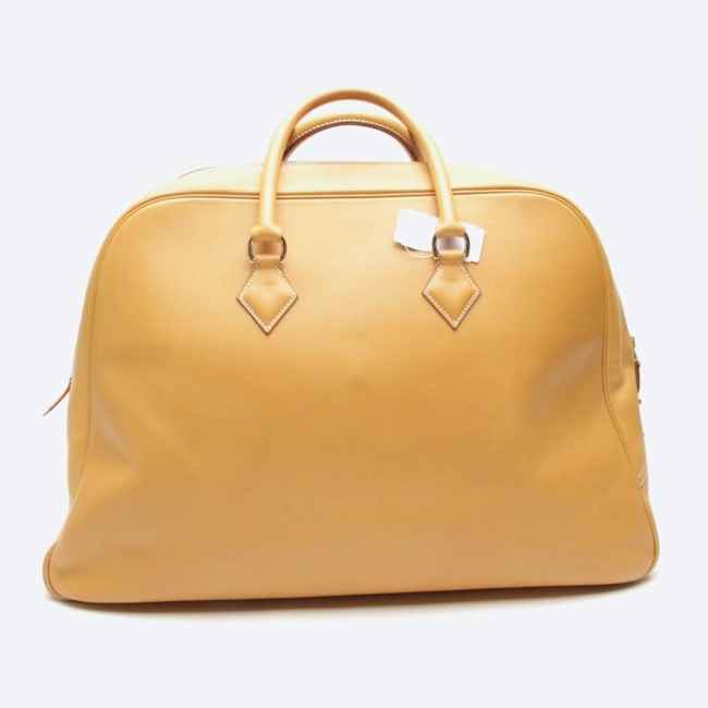 Image 2 of Travel Bag Mustard Yellow in color Yellow | Vite EnVogue