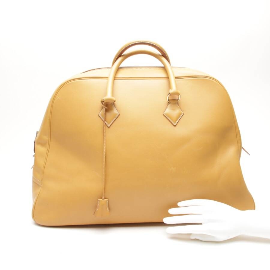 Image 4 of Travel Bag Mustard Yellow in color Yellow | Vite EnVogue