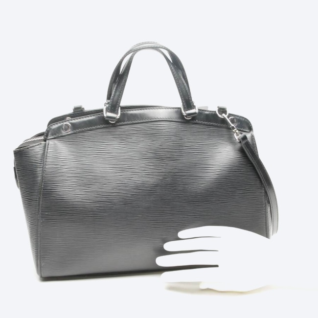 Image 4 of Brea MM Epi Handbag Black in color Black | Vite EnVogue