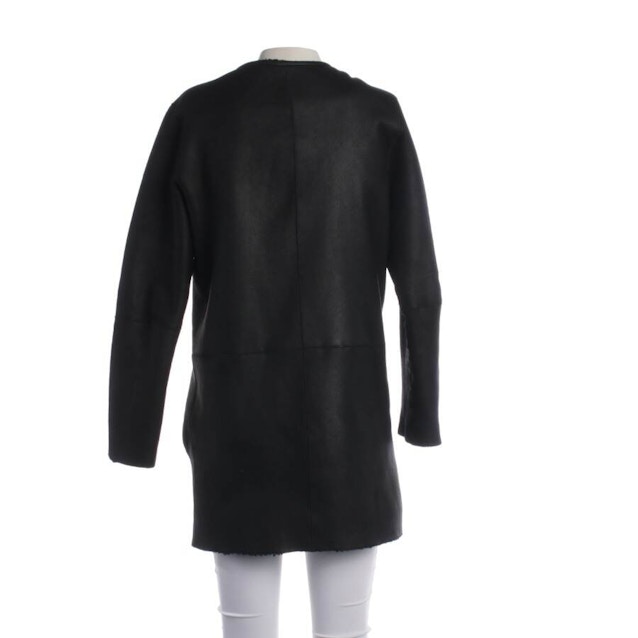 Leather Coat 32 Black | Vite EnVogue