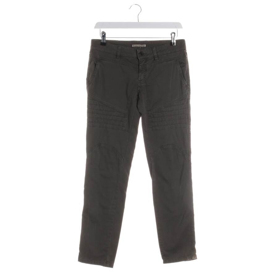 Image 1 of Trousers W28 Dark Green in color Green | Vite EnVogue