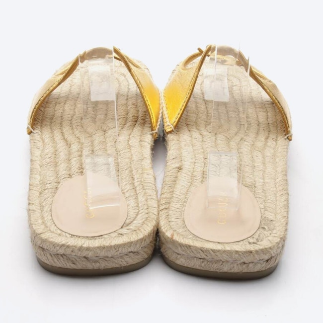 Image 3 of Sandals EUR 41 Gold in color Metallic | Vite EnVogue