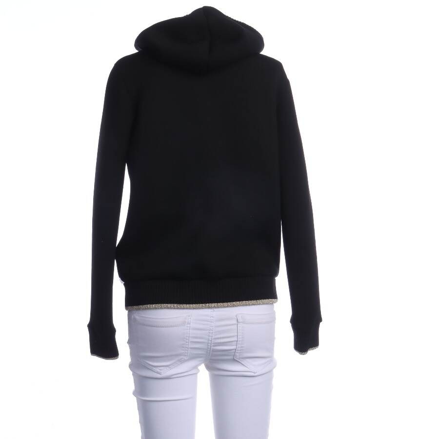 Image 2 of Hooded Sweatshirt 34 Black in color Black | Vite EnVogue