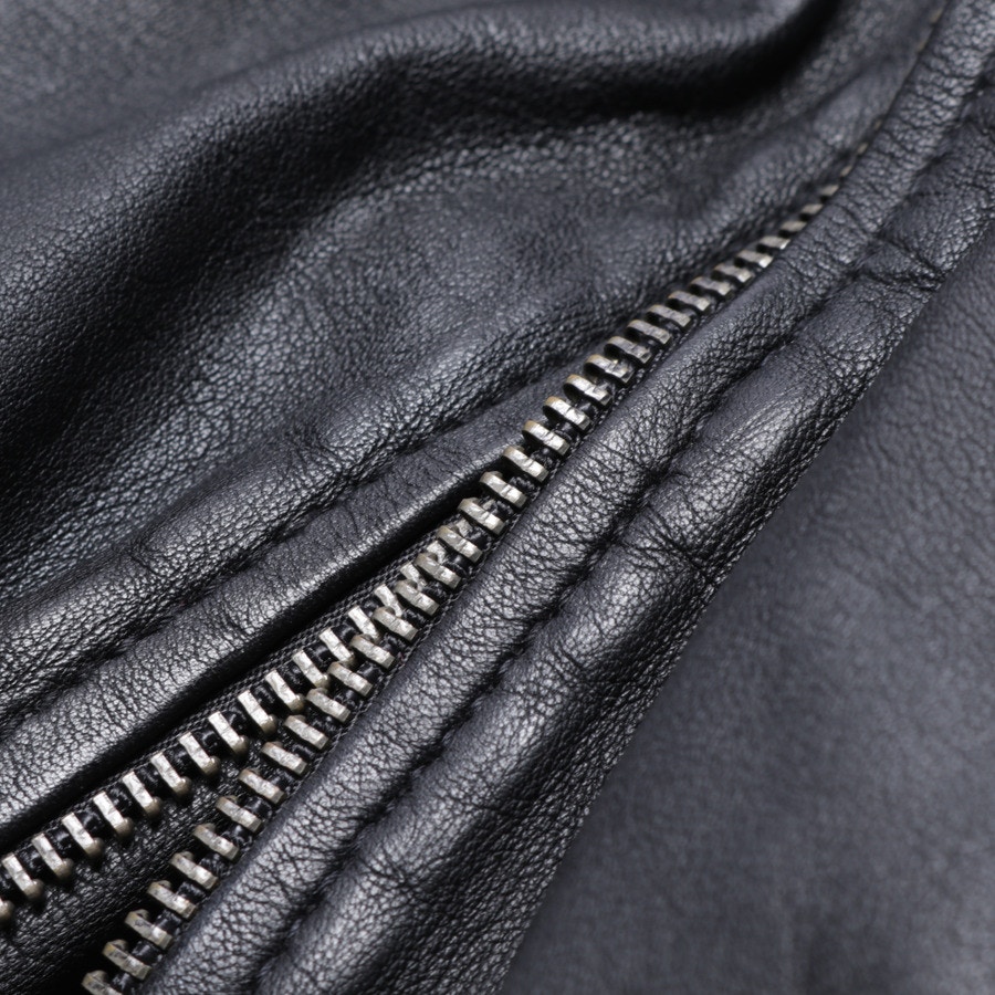 Image 4 of Leather Jacket M Black in color Black | Vite EnVogue