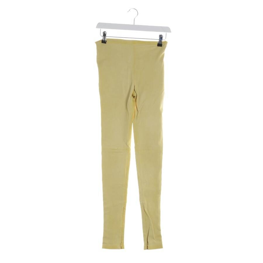 Image 1 of Trousers 34 Yellow in color Yellow | Vite EnVogue