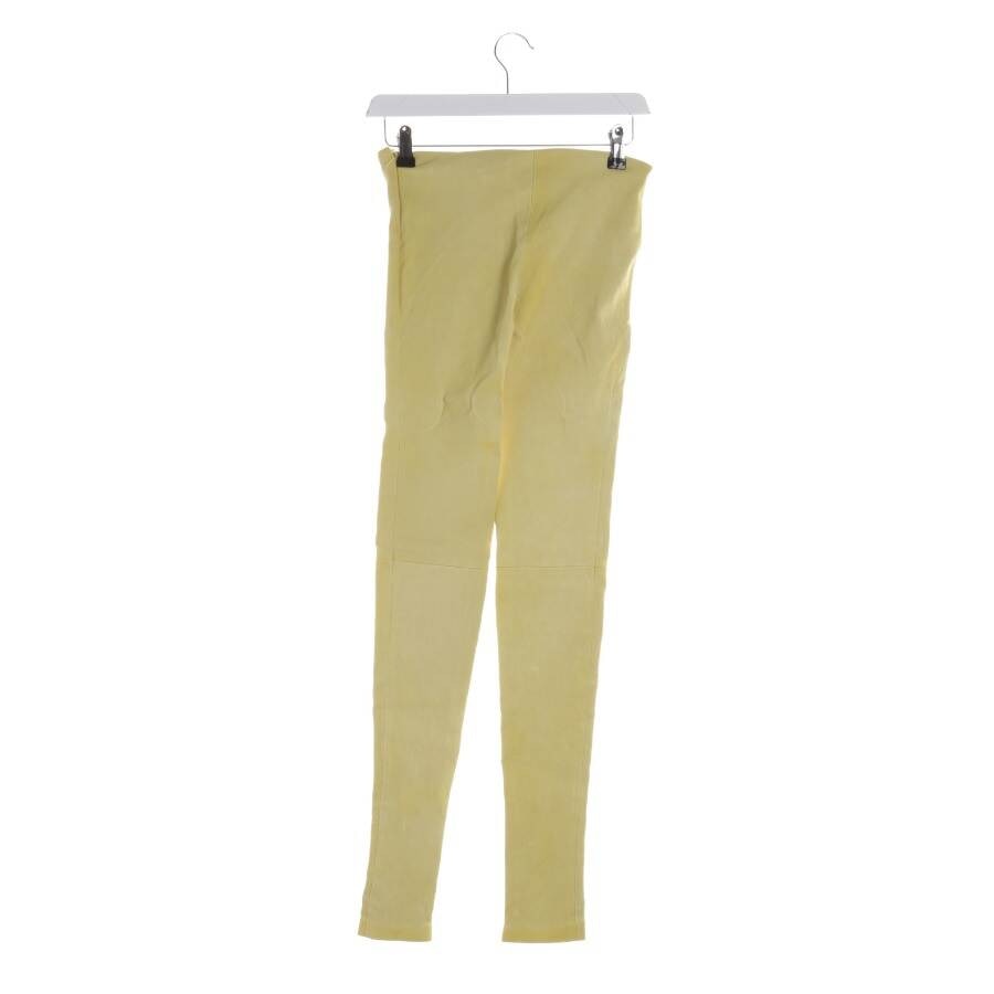 Image 2 of Trousers 34 Yellow in color Yellow | Vite EnVogue
