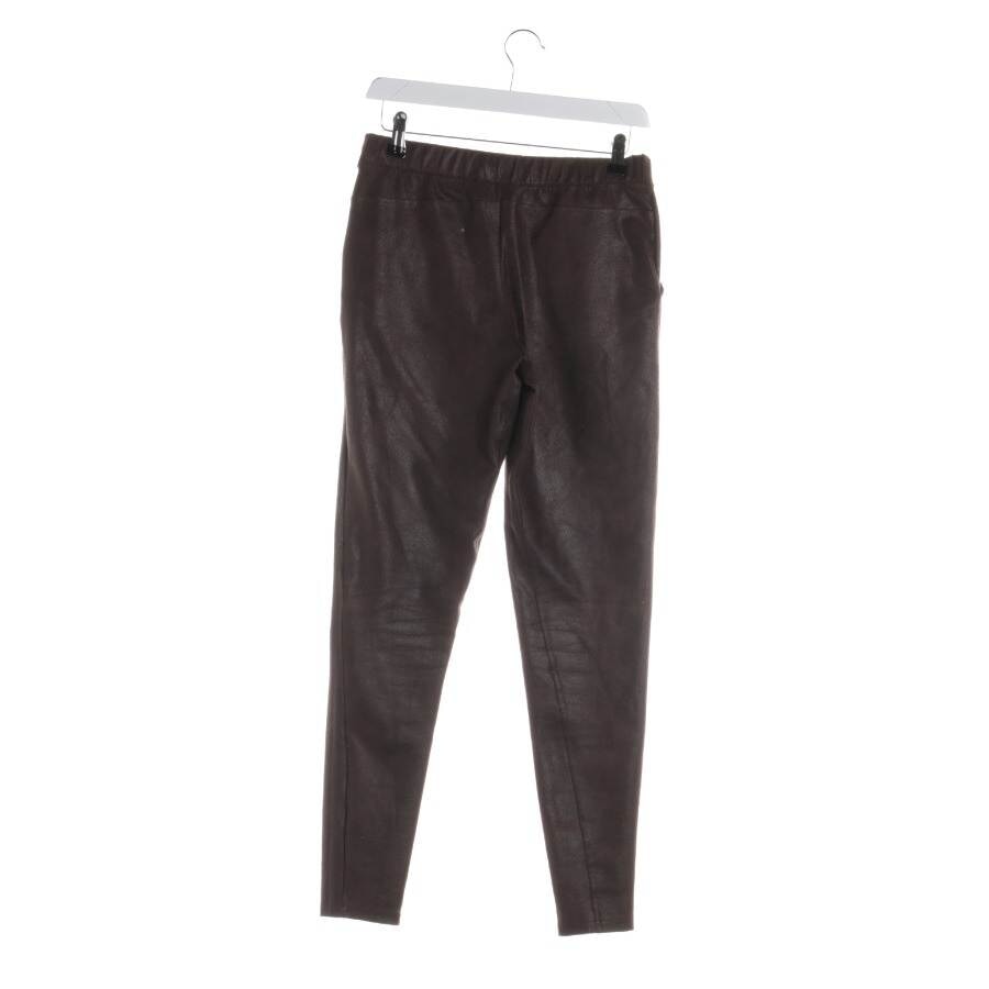 Image 2 of Trousers 34 Brown in color Brown | Vite EnVogue