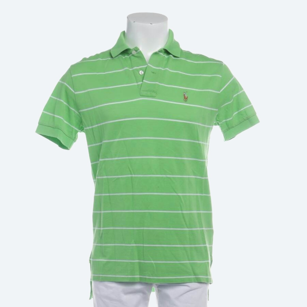 Image 1 of Polo Shirt S Light Green in color Green | Vite EnVogue