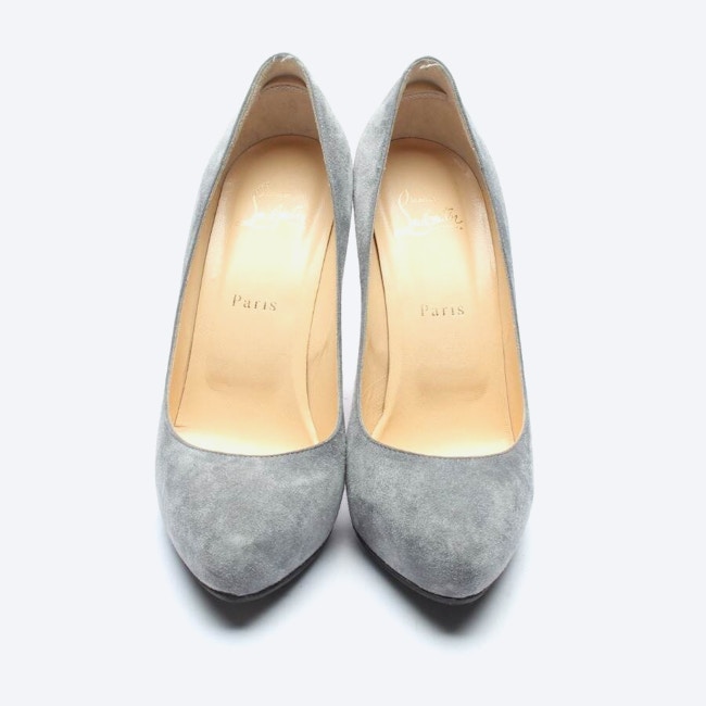 Image 2 of High Heels EUR 38.5 Light Gray in color Gray | Vite EnVogue