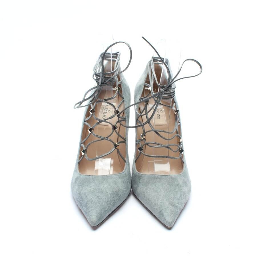 Image 2 of Rockstud High Heels EUR38 Light Gray in color Gray | Vite EnVogue
