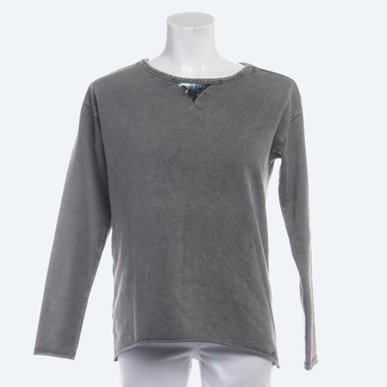 Bild 1 von Sweatshirt S Dunkelgrau in Farbe Grau | Vite EnVogue