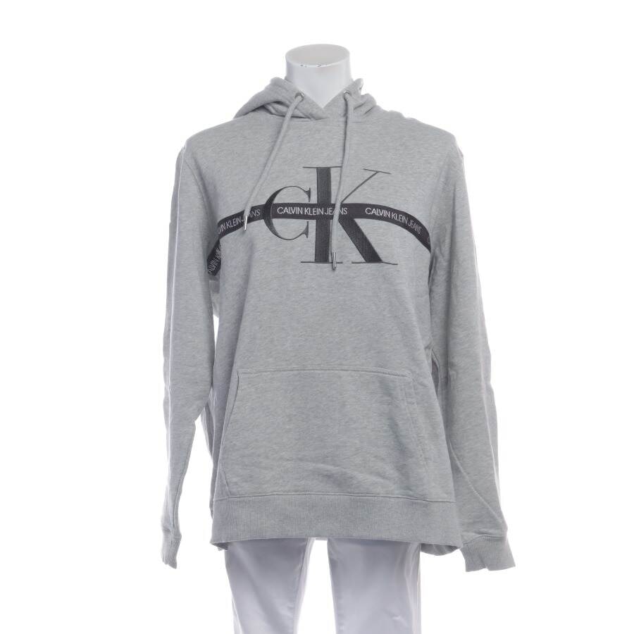 Image 1 of Hooded Sweatshirt L Light Gray in color Gray | Vite EnVogue