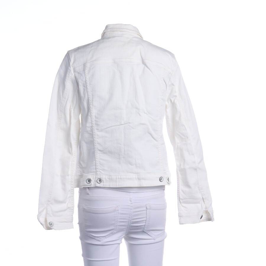 Image 2 of Jeans Jacket M White in color White | Vite EnVogue