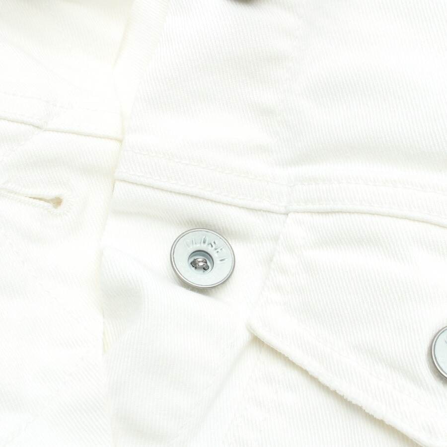 Image 3 of Jeans Jacket M White in color White | Vite EnVogue