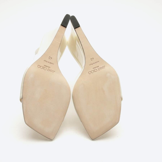 Image 4 of Wedges EUR 40 Cream in color White | Vite EnVogue