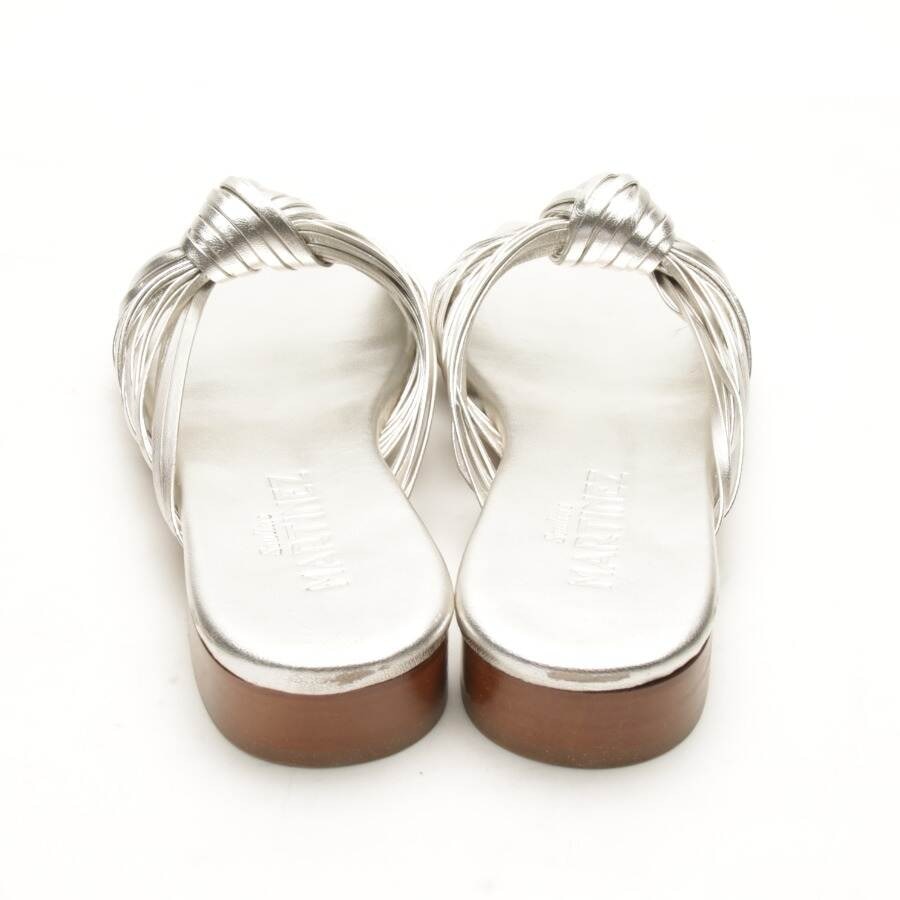Image 3 of Sandals EUR 39 Silver in color Metallic | Vite EnVogue