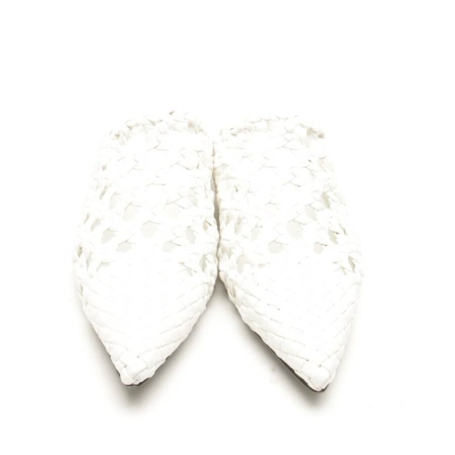 Image 2 of Mules EUR 38.5 White in color White | Vite EnVogue