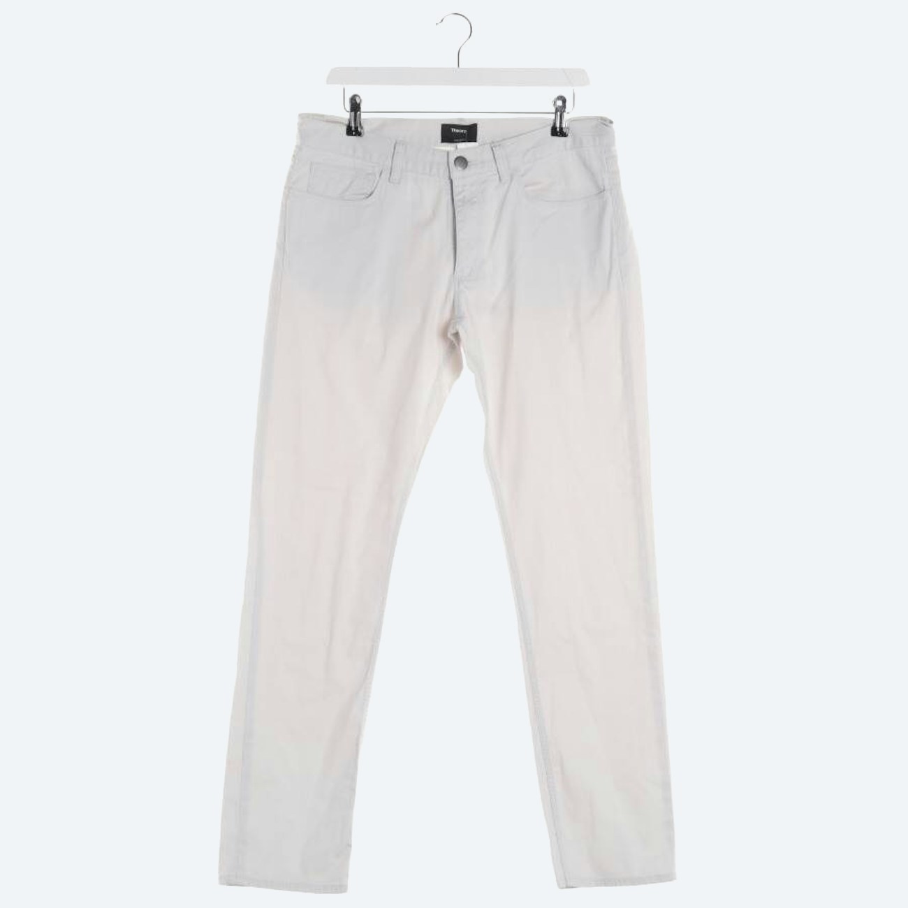 Image 1 of Trousers W33 Cream in color White | Vite EnVogue