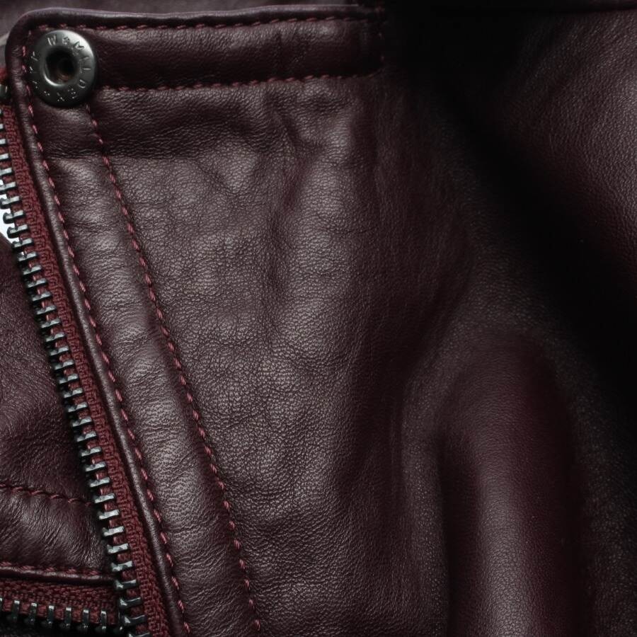 Image 3 of LeatherJacket 38 Bordeaux in color Red | Vite EnVogue
