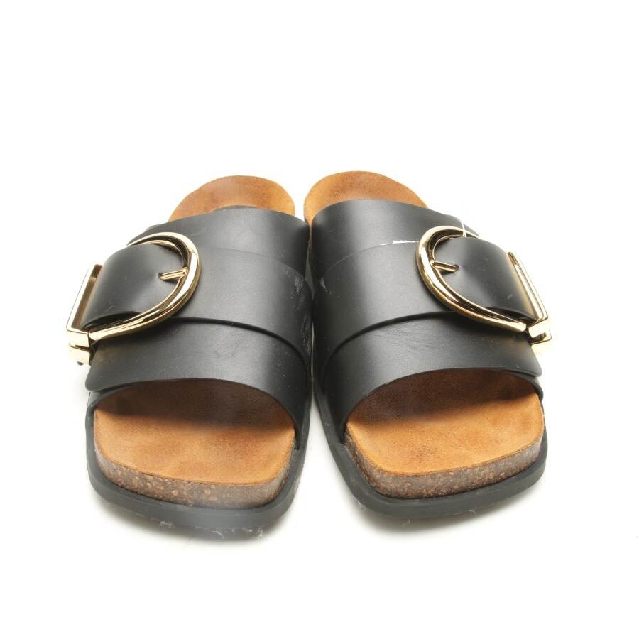 Image 2 of Sandals EUR 37.5 Black in color Black | Vite EnVogue