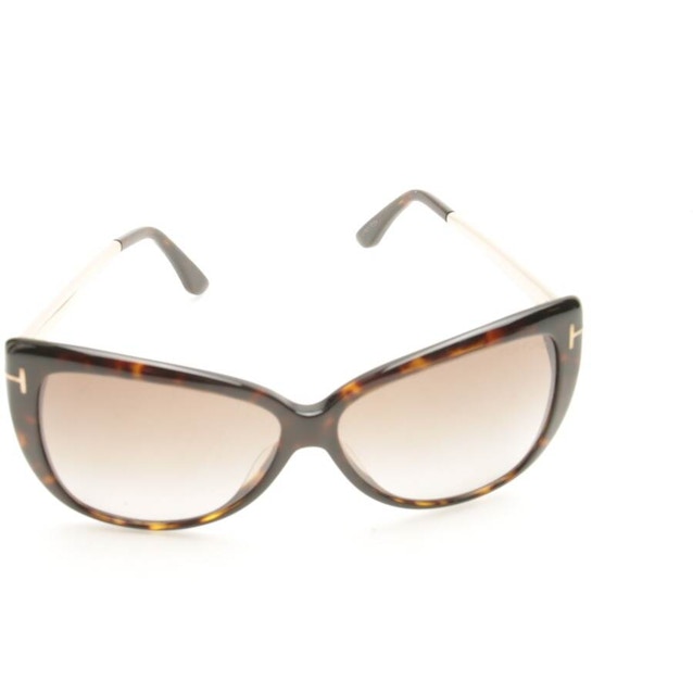 Image 1 of Reveka Sunglasses Dark Brown | Vite EnVogue
